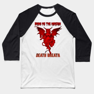 Devil Bring me the horizon red Baseball T-Shirt